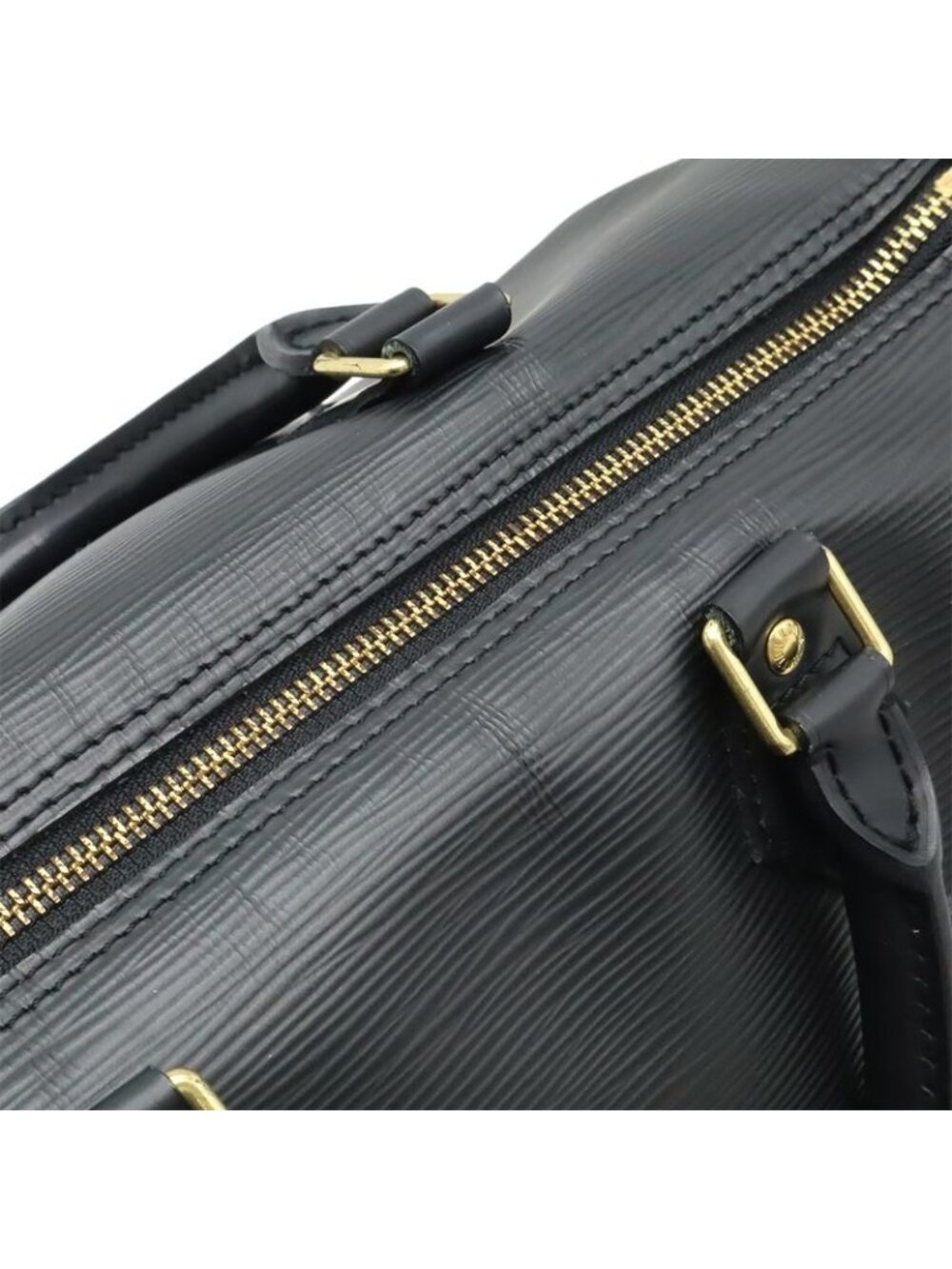 Louis Vuitton Epi Speedy 30 Handbag Mini Boston Bag Soft Leather Noir Black - Picture 6 of 9